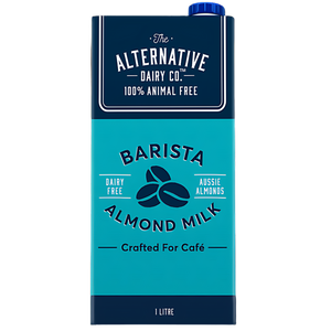 THE ALTERNATIVE DAIRY CO BARISTA 1L ALMOND MILK 12 PACK (12x1L)