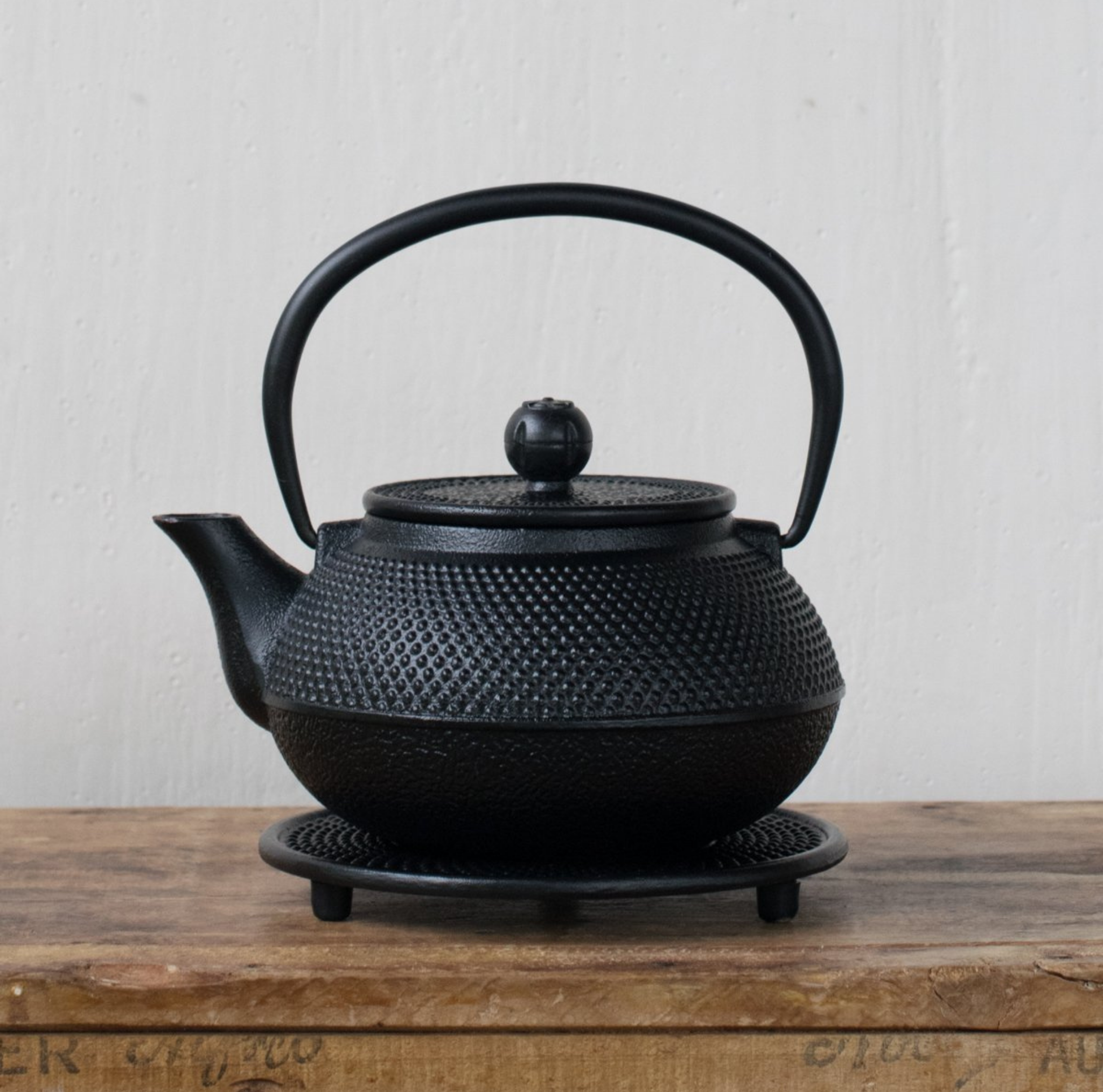 Avanti Hobnail Cast Iron Trivet Black 13cm