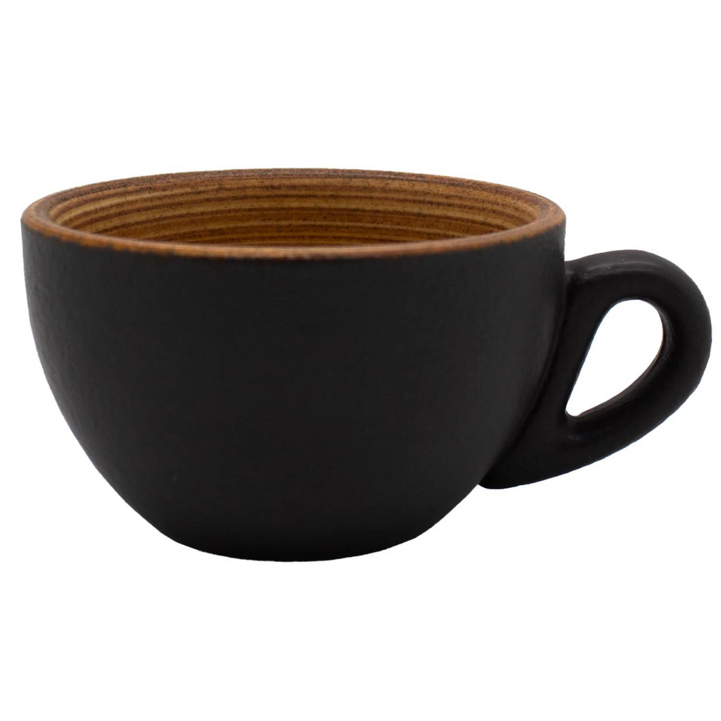 Incasa Wood Grain cups (Espresso, Tulip, Cappuccino or Mug + Saucer)