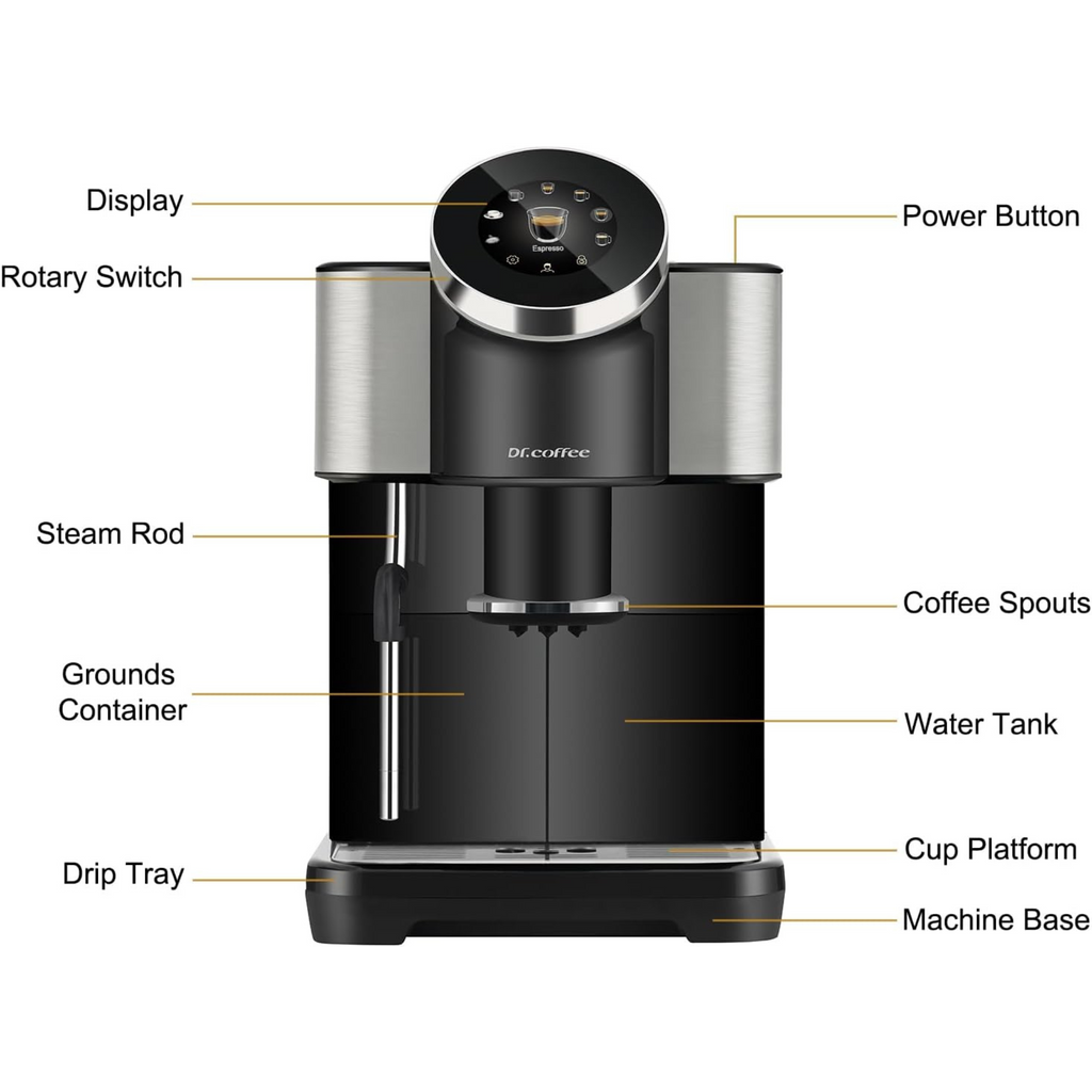 Dr. Coffee H1 Automatic Coffee Maker