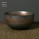 Stoneware matcha bowl and bamboo whisk set