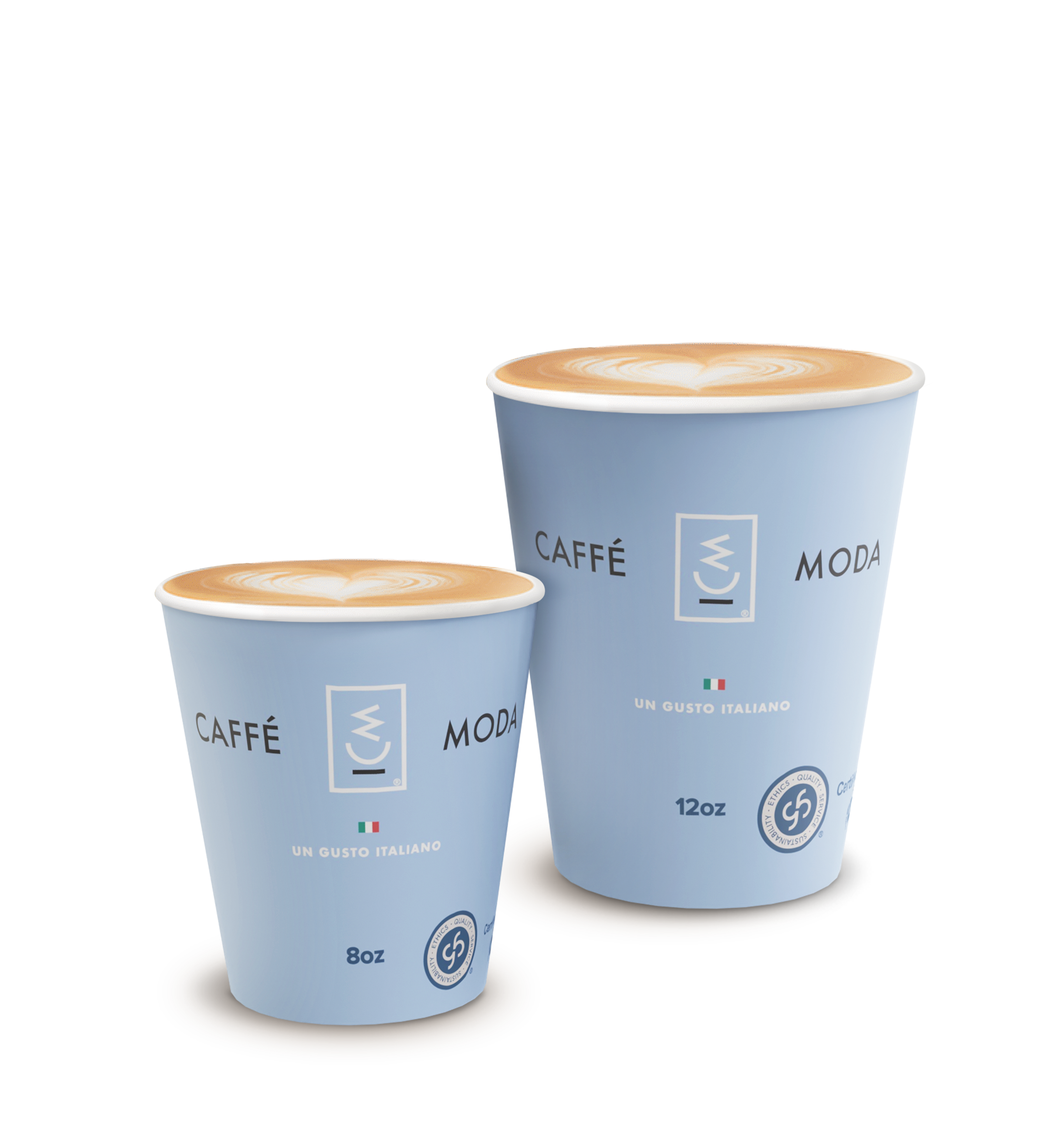 Take Away Cup - Caffe Moda - S/Wall Compostable