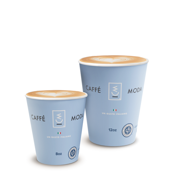 Take Away Cup - Caffe Moda - S/Wall Compostable