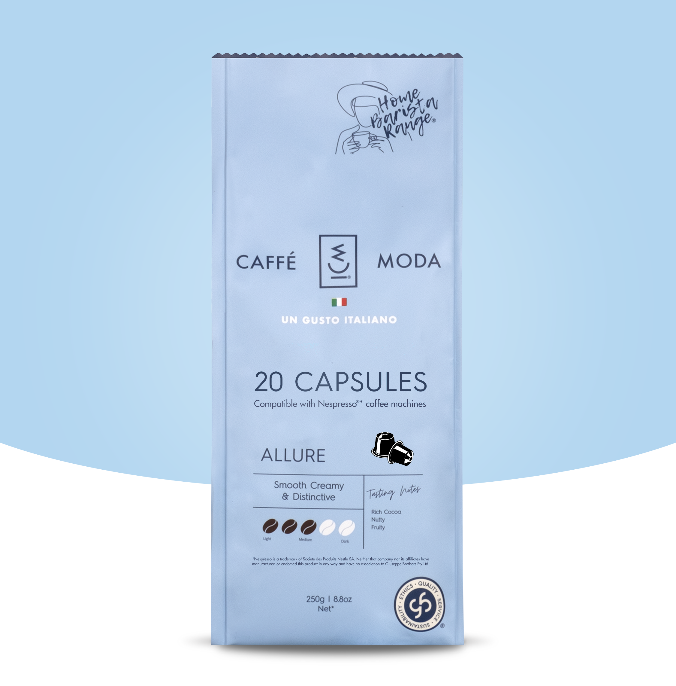 Caffe Moda Coffee Capsules- Allure