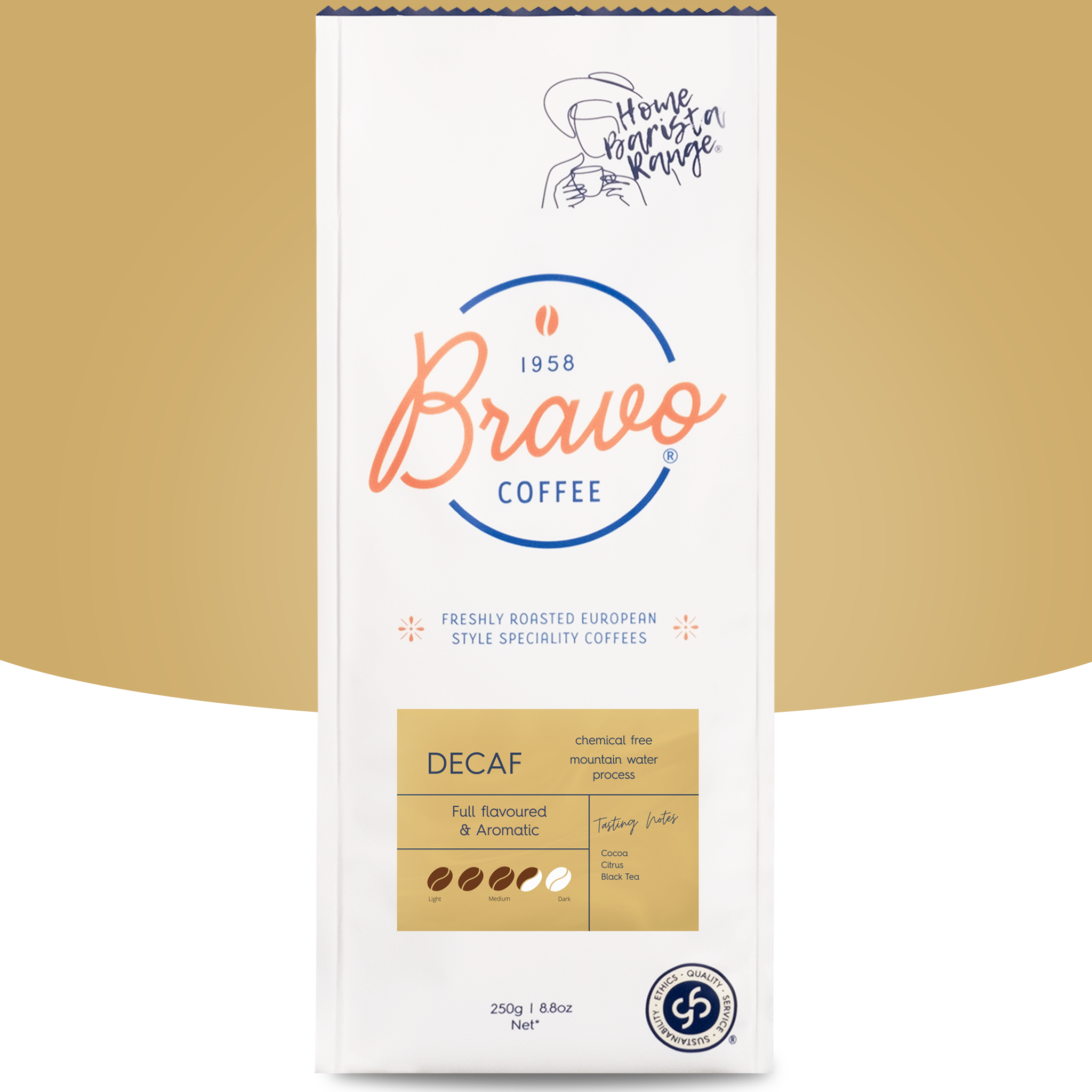 Bravo- Decaffeinated Mountain Water