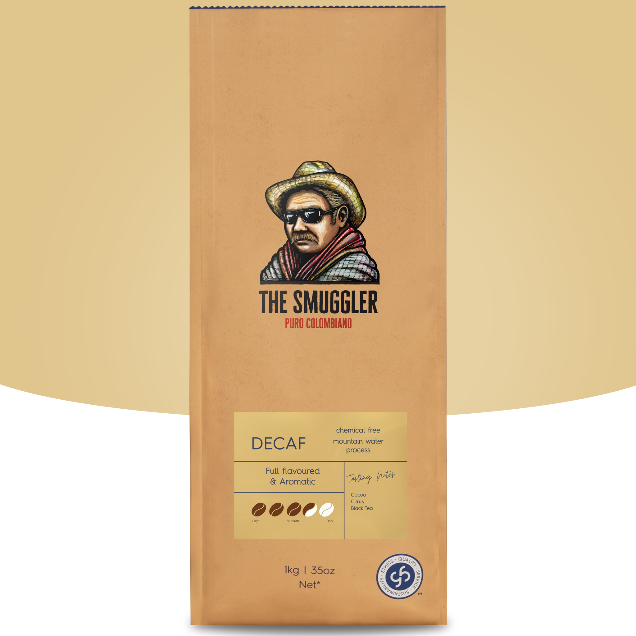 The Smuggler - Decaffeinated (Mountain Water)