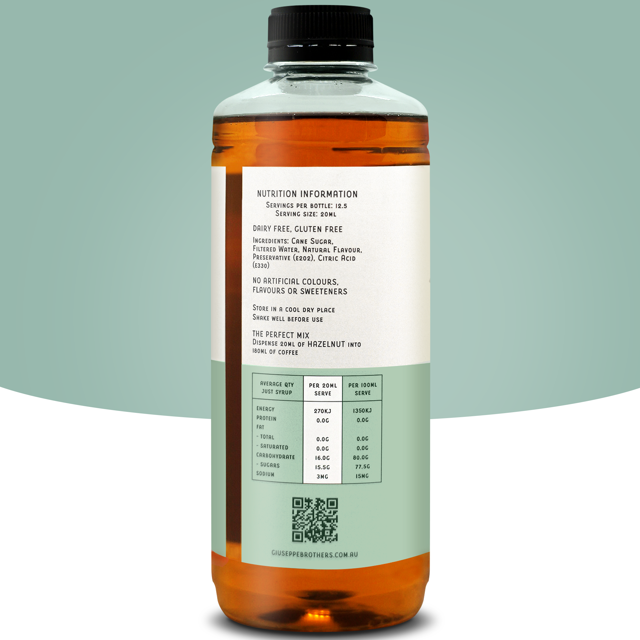 Hazelnut Syrup