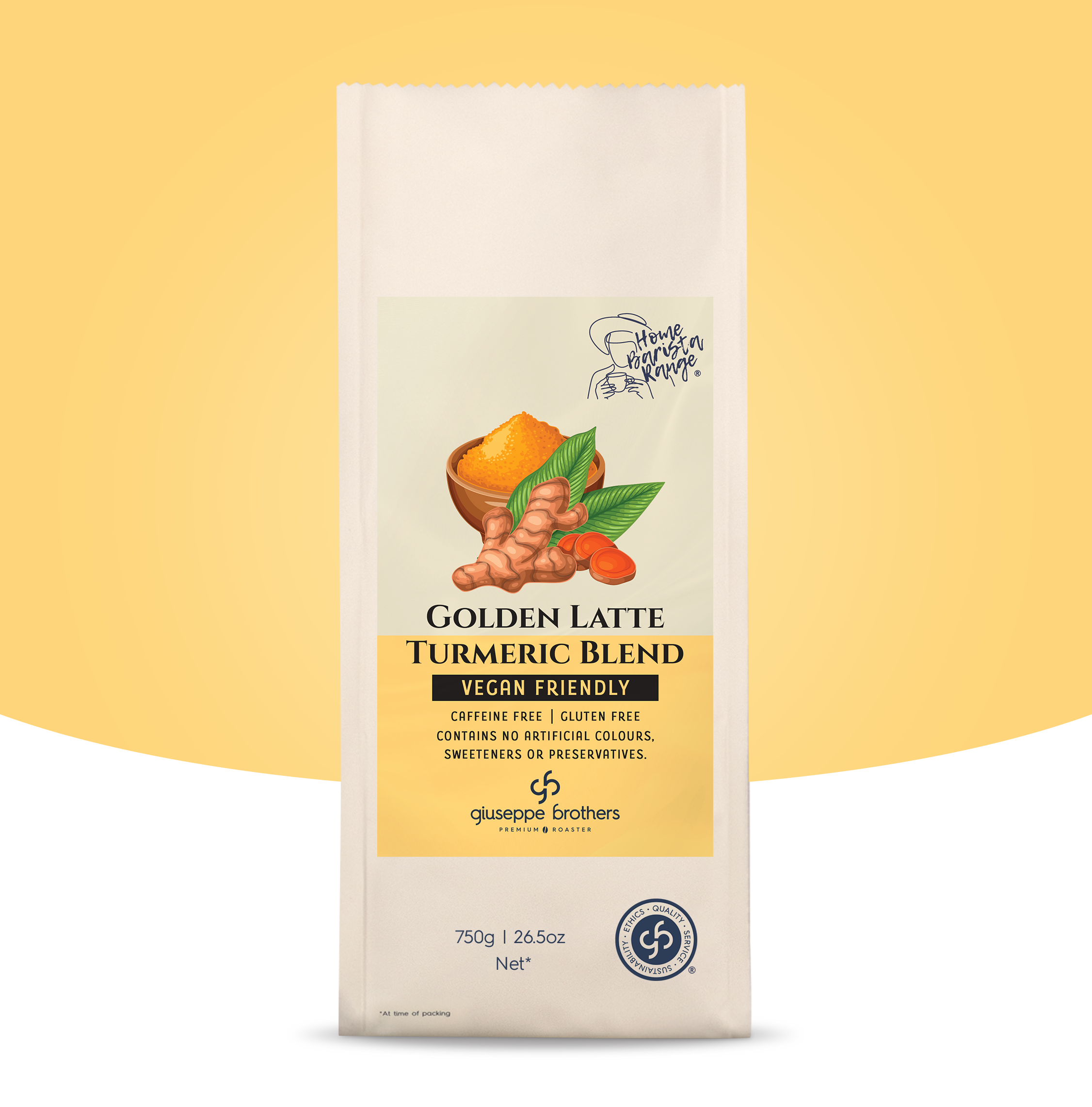 Golden Latte Powder - Turmeric Blend - 750g