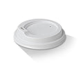 Lid Take Away WHITE Sipper - Universal 8OZ Squat | 12oz | 16oz