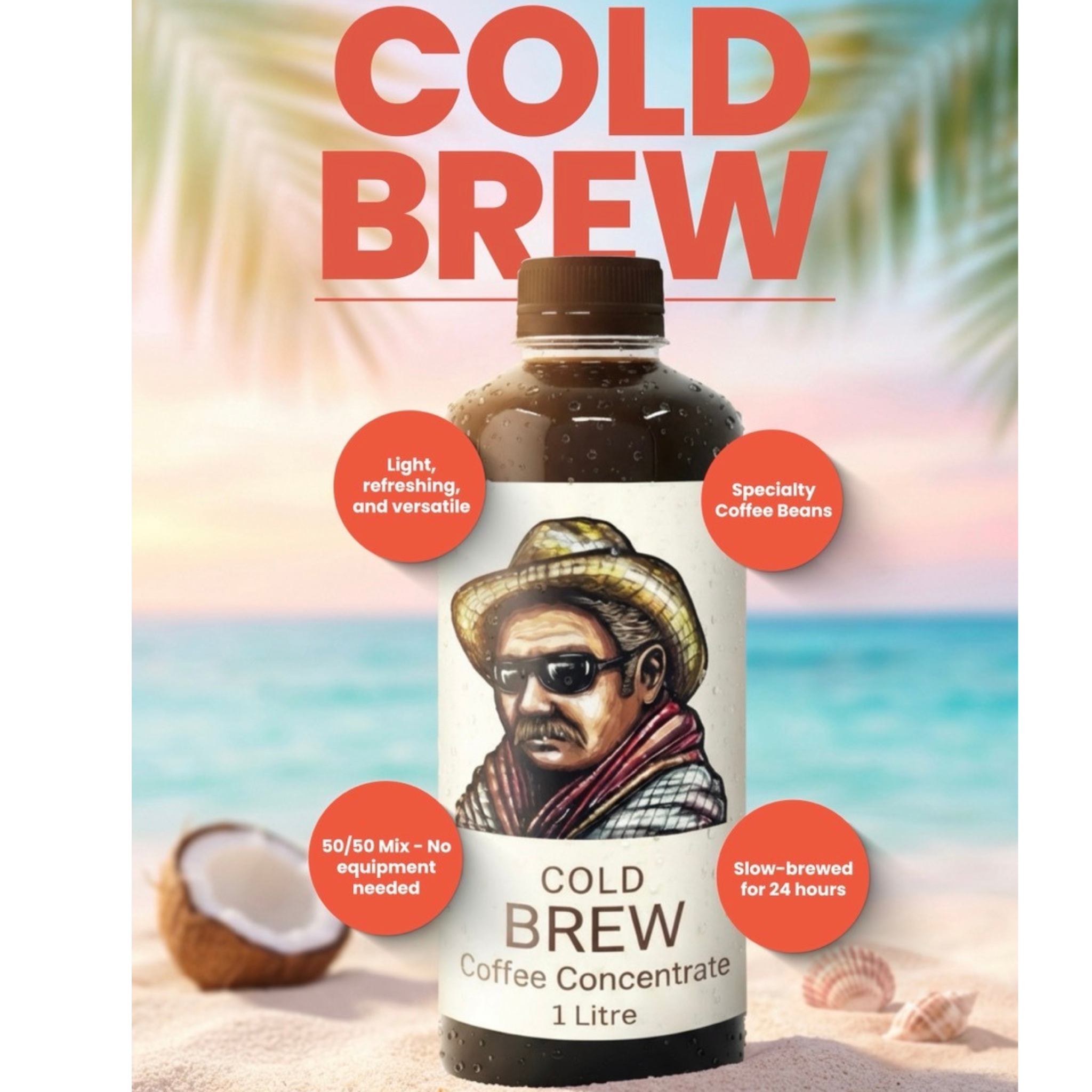 Cold Brew Coffee Concentrate