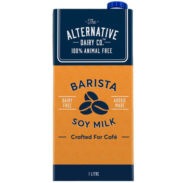 THE ALTERNATIVE DAIRY CO BARISTA 1L SOY MILK 12 PACK (12x1L)