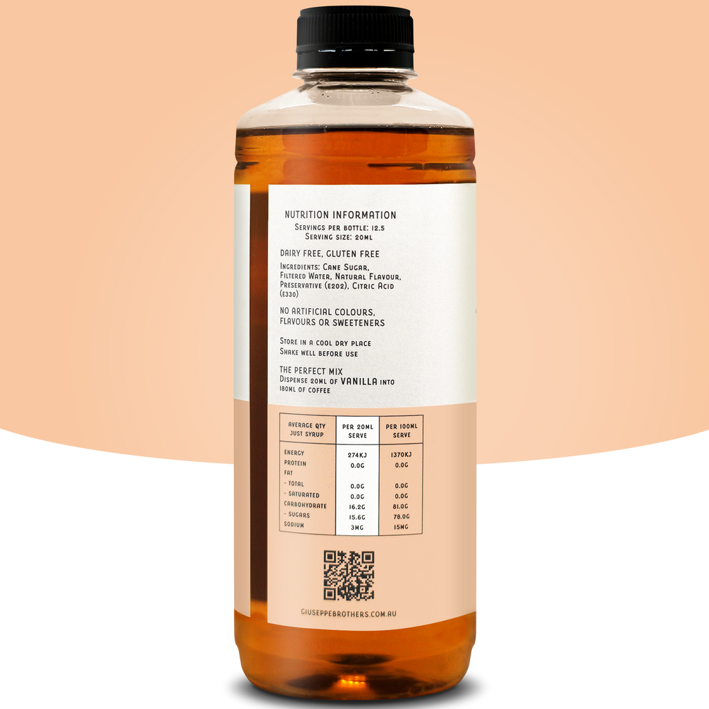 Vanilla Syrup