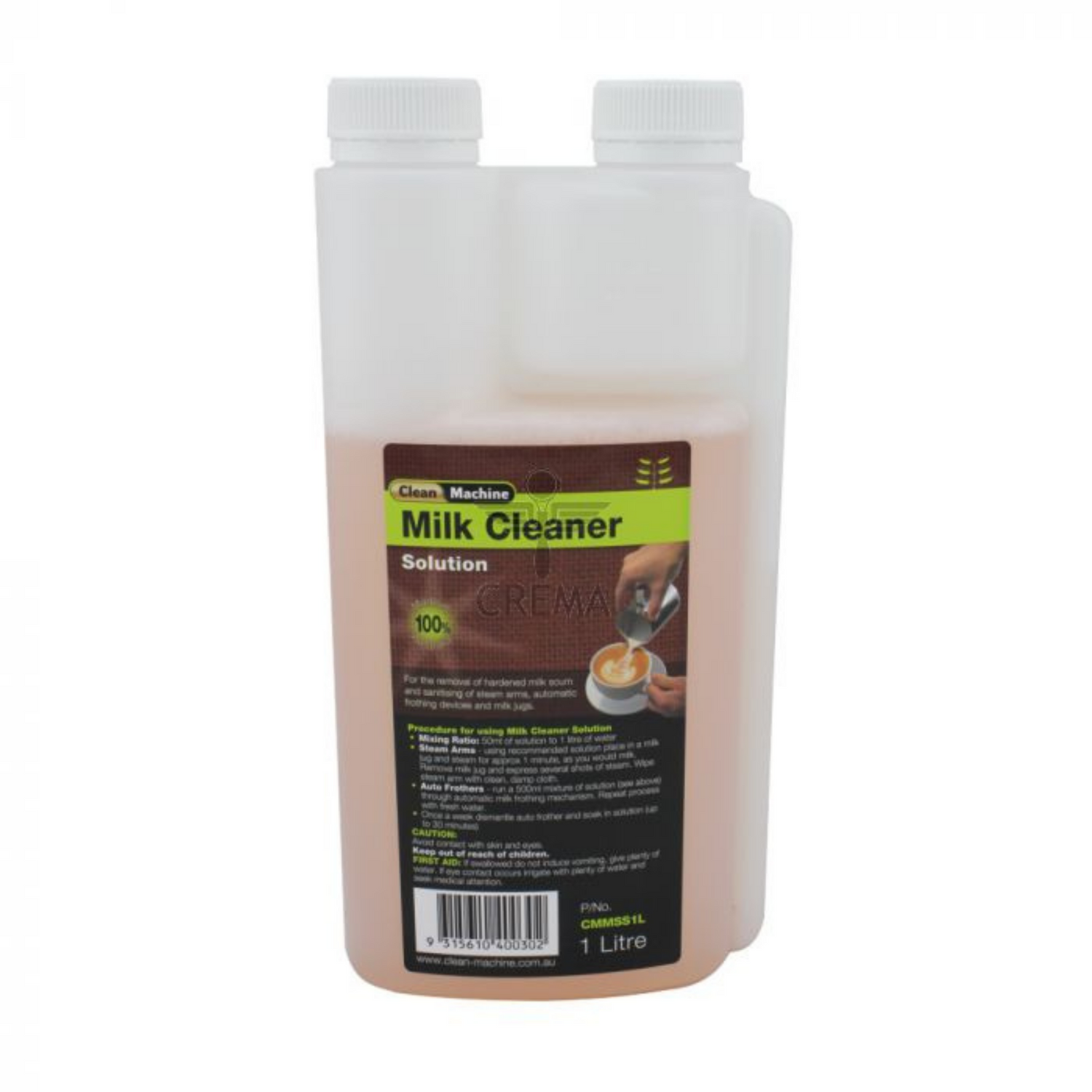MILK STEAMER SOLUTION 1L